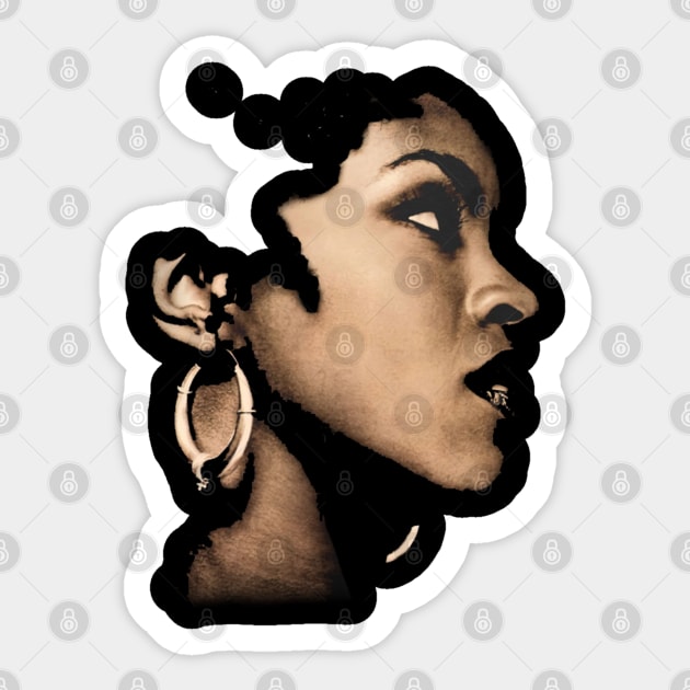 Exotic Lauryn Hill Sticker by Phenom Palace